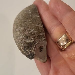 Carved Stone Hedgehog